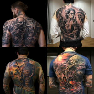 tatuagem costas valor